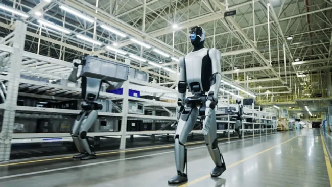 Trabalhando como um robô conheça os humanoides apresentados pela China para trabalhar 24h em fábricas (1)